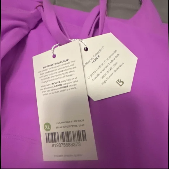 πNWT Buffbunny Legacy Bodysuit Poprocks- XXL - Picture 3 of 9